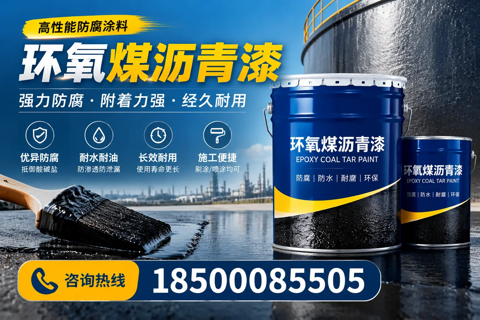 环氧煤沥青漆的优缺点分析,助您在保定做出明智选择
