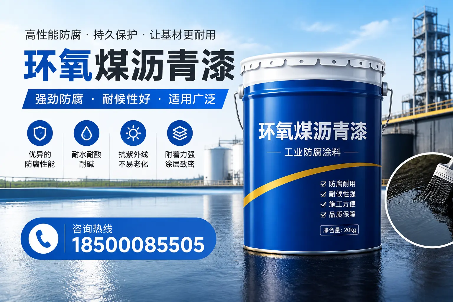 环氧煤沥青漆的特性与应用解析，适合保定地区的行业需求